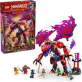 LEGO NINJAGO Thunderfang Dragon of Chaos Building Set - Poseable