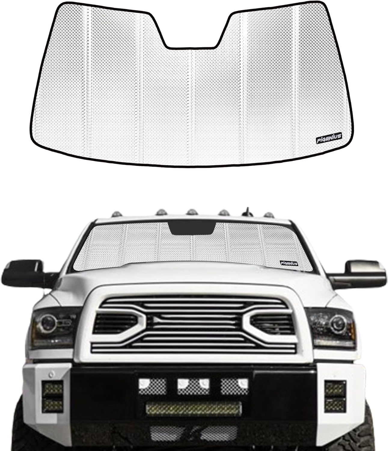 Windshield Sun Shade for Ram 2500/3500 - BLAZBLOCK Review
