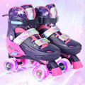 Roller Skates for Girls Boys Kids Ages 4-12 with Light Up Wheels