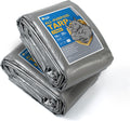 GUARD SHIELD Tarps Heavy Duty Waterproof 16x20 ft Silver/Black