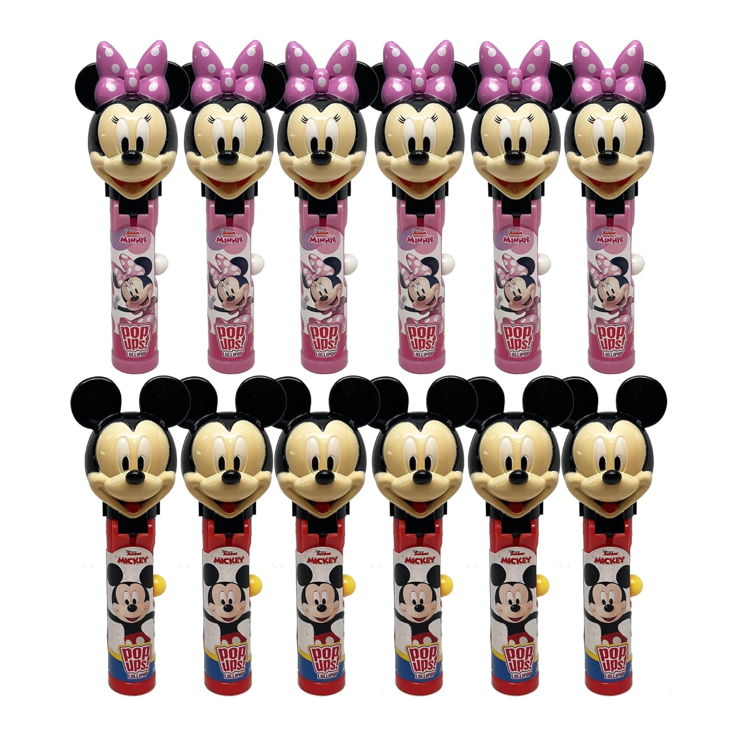 Minnie & Mickey Mouse Lollipop Holder - Fun Candy Party Favors