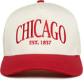 Funky Junque Vintage Canvas Snapback Hat - Two Tone Trucker Cap