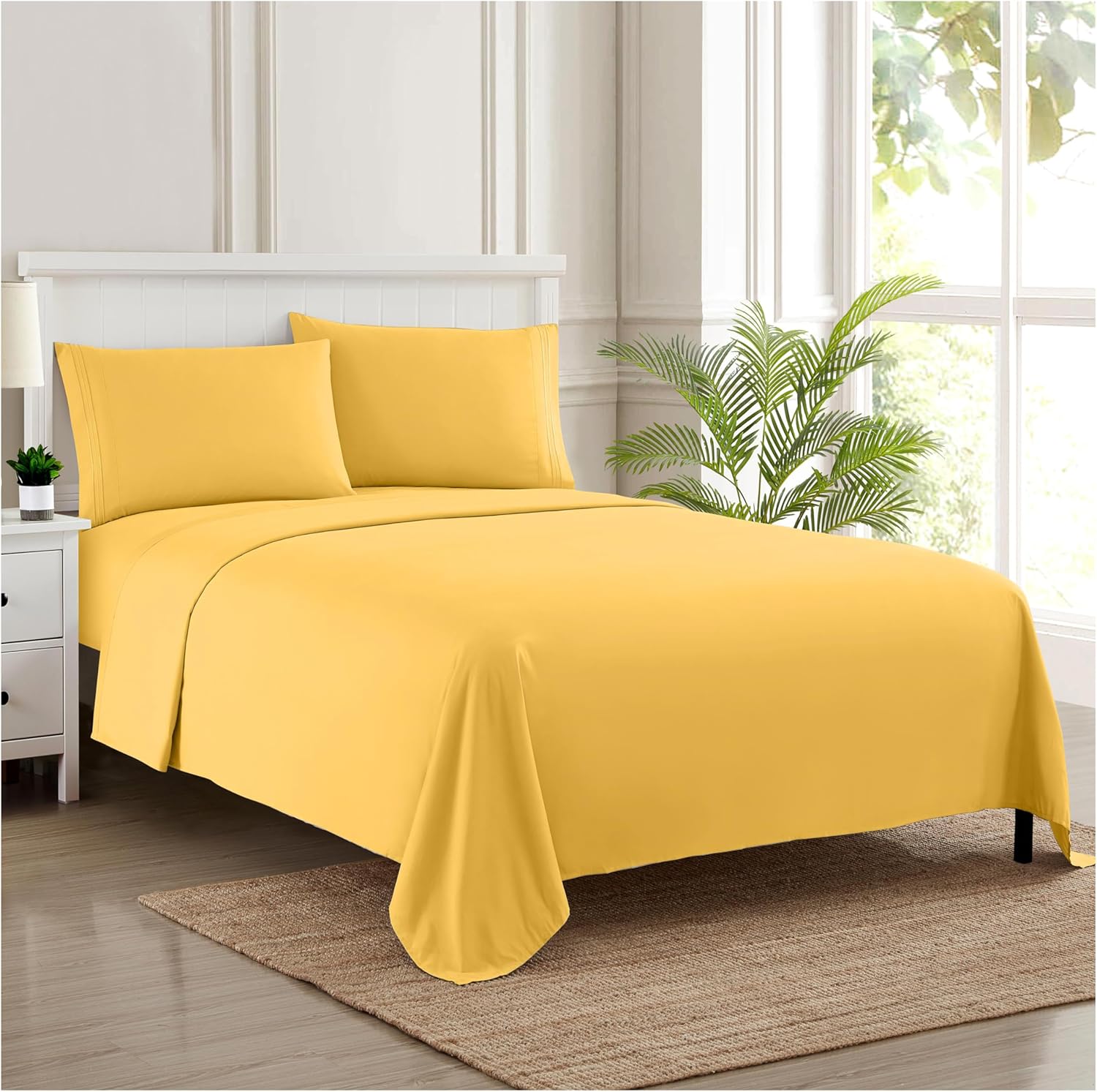 1800 Supreme Collection California King Sheet Set for Luxury Sleep