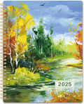 2025 Planner Weekly and Monthly 8ft x 10ft - Golden Autumn