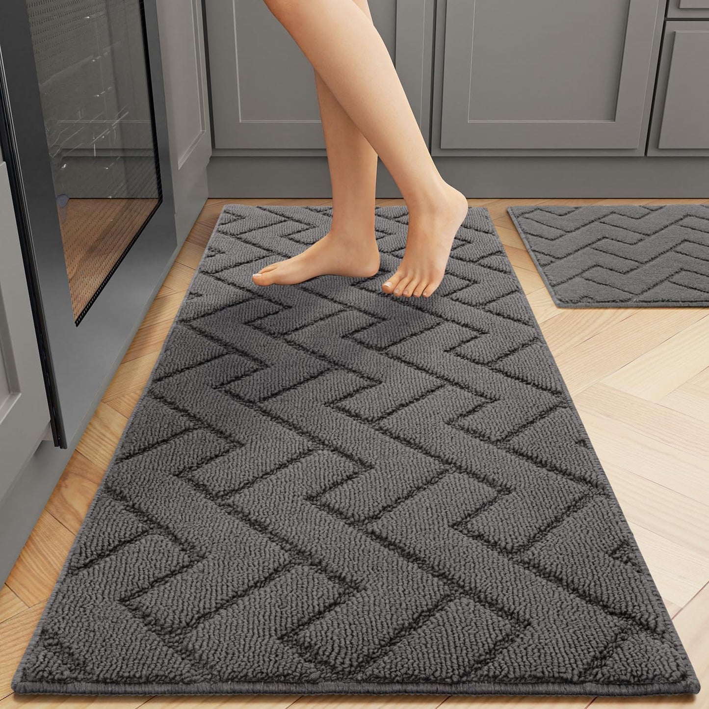Super Absorbent Kitchen Rugs and Mats Set for Every Home
