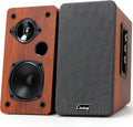 50W Wooden Bookshelf Speakers Passive 2.0 Computer Speakers - Strong