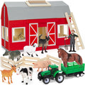 YEEBAY Farm Animals Toys for Kids - Educational Playset Fun