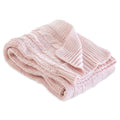 Burts Bees Baby Cable Knit Infant Blanket 30 x 40 in - Soft Organic