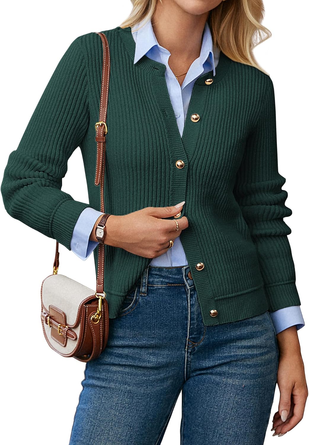 Knit Cardigan Sweaters for Women by GRACE KARIN - Stylish & Cozy