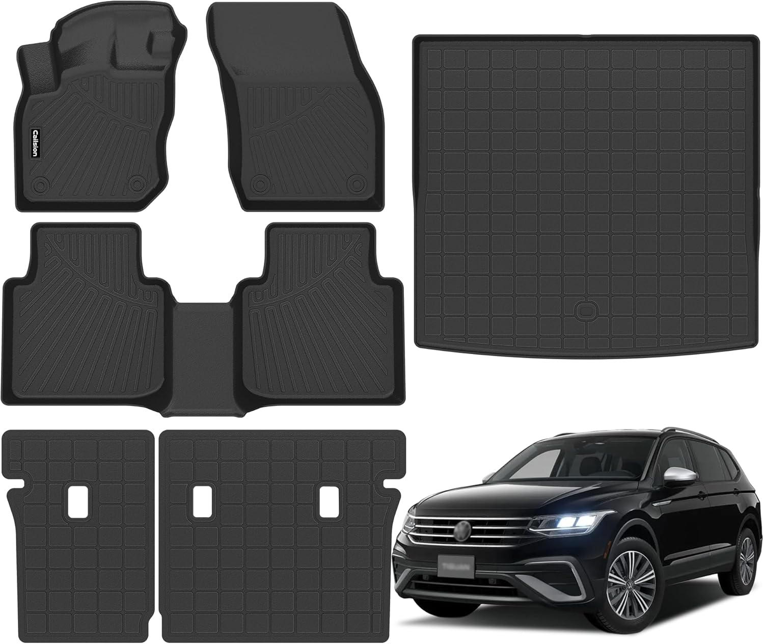 Custom Fit Floor Mats for Volkswagen VK Tiguan 2025 - All-Weather
