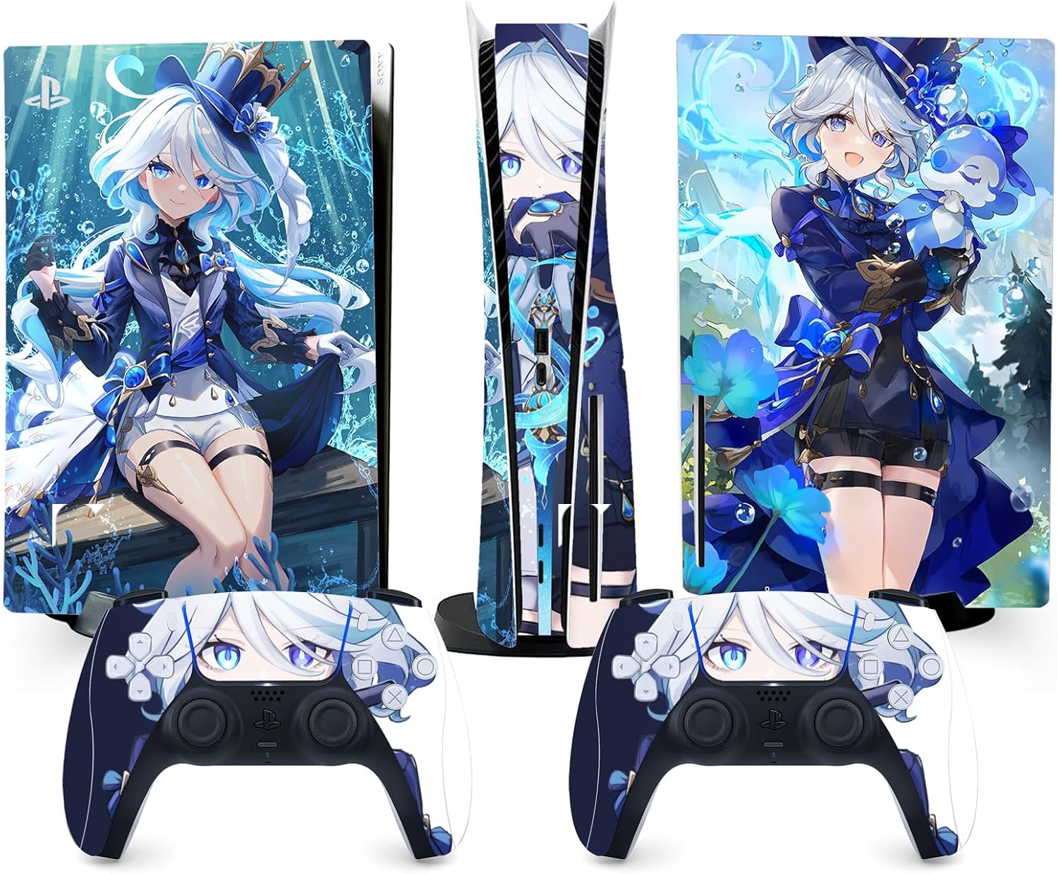 PS5 Genshin Impact Skin Set | Matte Vinyl Decals | TANOKAY