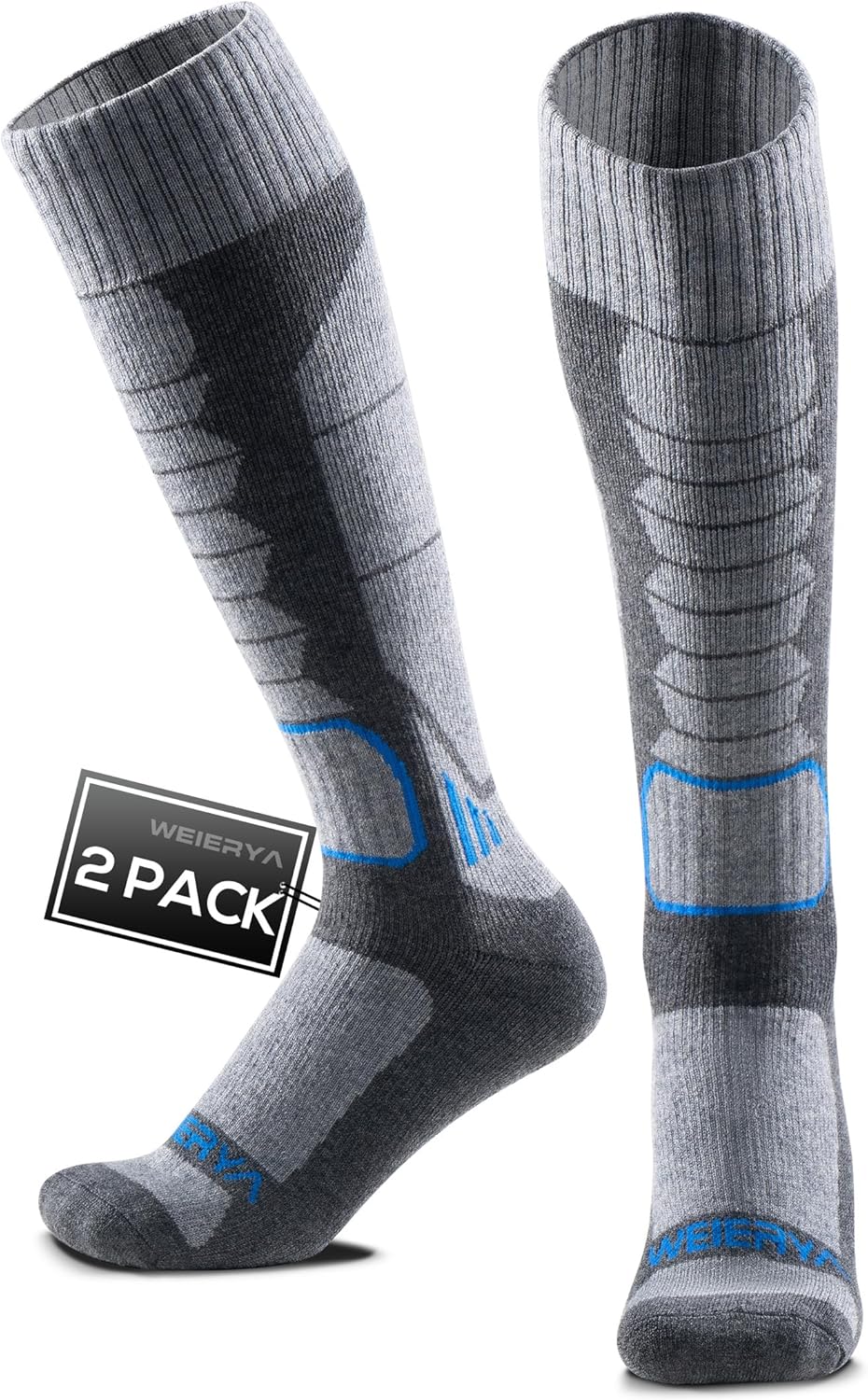 WEIERYA Merino Ski Socks - Ultimate Comfort!
