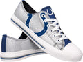 FOCO Women's Dallas Cowboys Glitter Low Top Canvas Sneakers - Sparkly