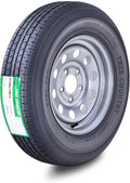 Free Country Trailer Tire Wheel Assembly ST205/75R15 - Durable 8-Ply