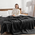 Electric Blanket Queen Heated Blanket - Dual Control Plush Warmth