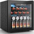 Wine Fridge Freestanding Counter-top 12 Bottles - Compact 50 Can