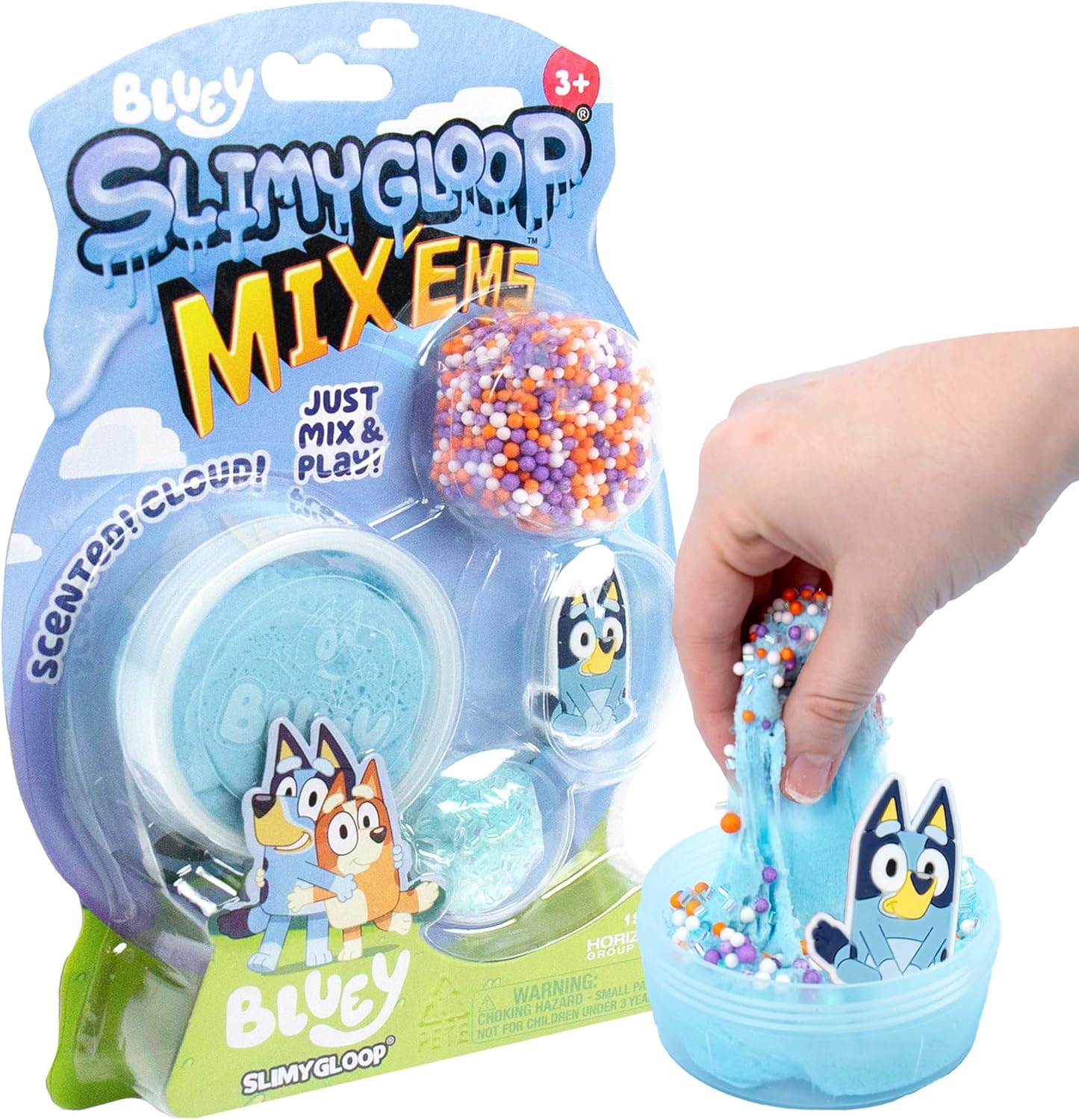 Bluey Bubblegum Cloud Slime Kit