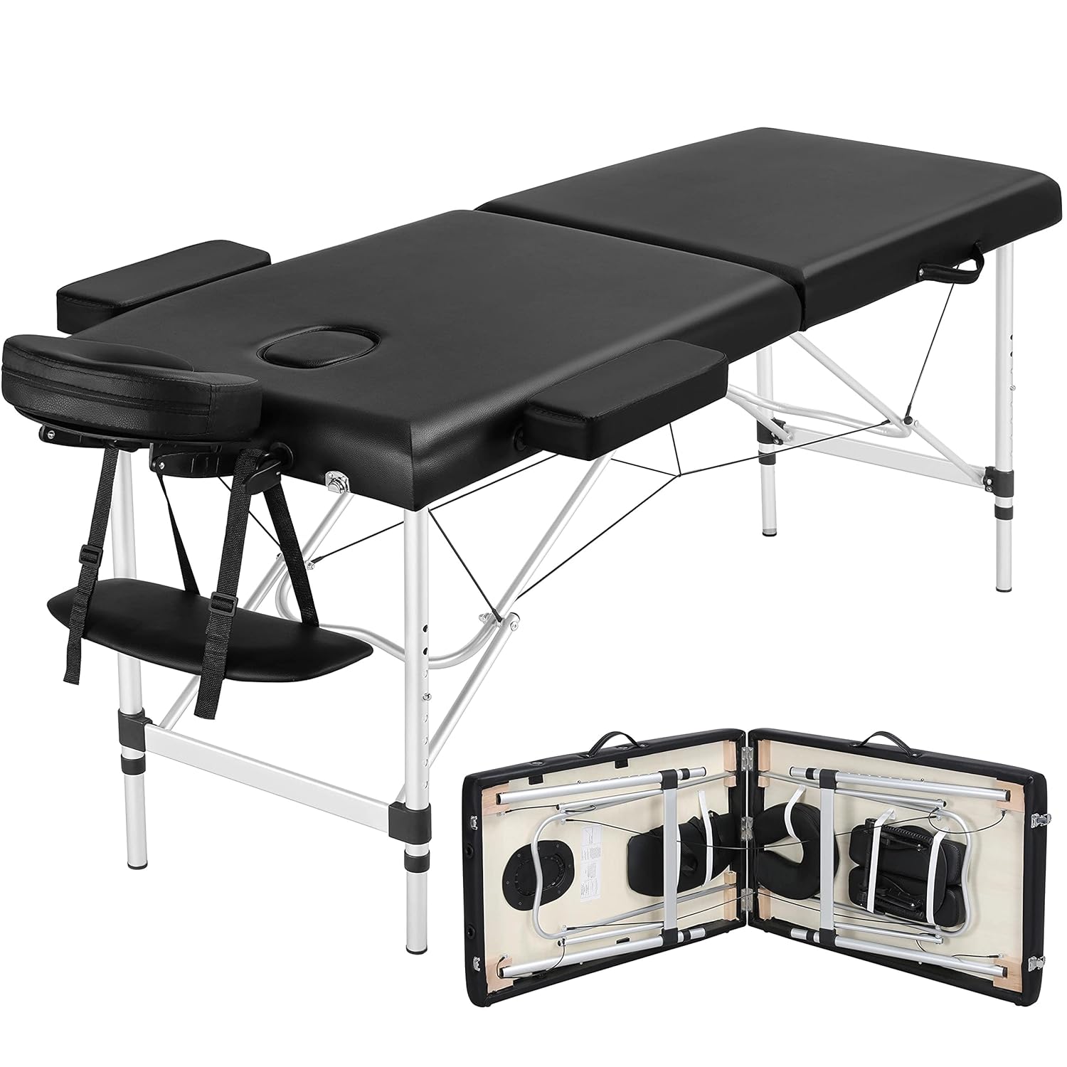Yaheetech Portable Massage Bed for Spa and Salon Use