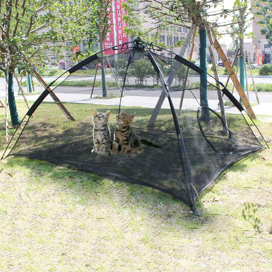 HI SUYI Portable Pop Up Cat Tent: Outdoor Freedom!