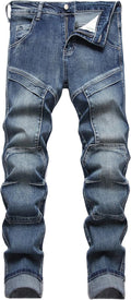 Chic Slim Fit Stretch Jeans for Men by JUNBAOSS for Modern Fashion