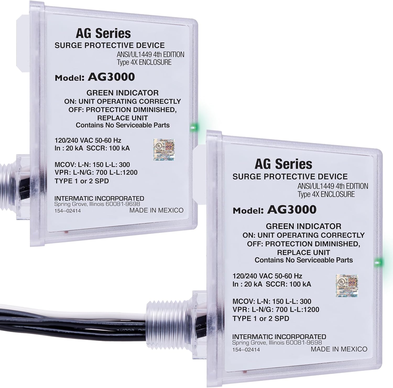 Intermatic AG3000 Surge Protective Device for HVAC Systems