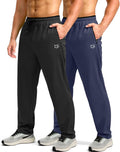 Men's Mesh Sweatpants with Zip Pockets - Lightweight Athletic Pants