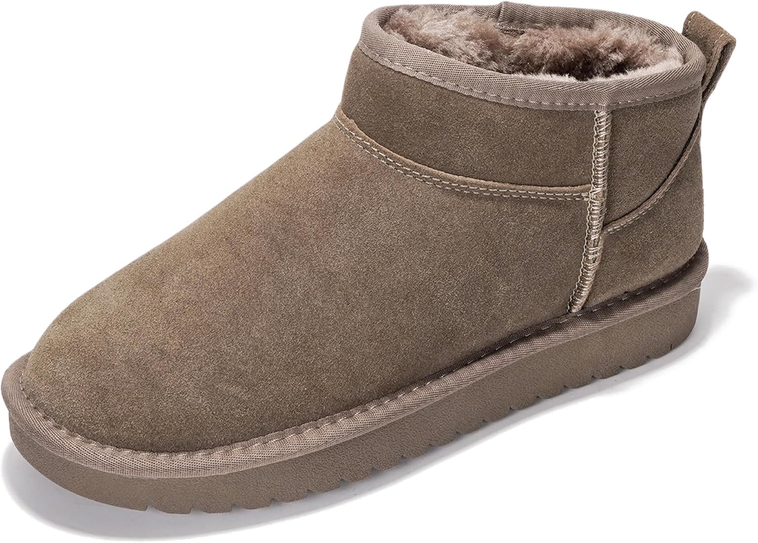 Project Cloud Genuine Suede Ankle Boots for Women - Stylish Comfort