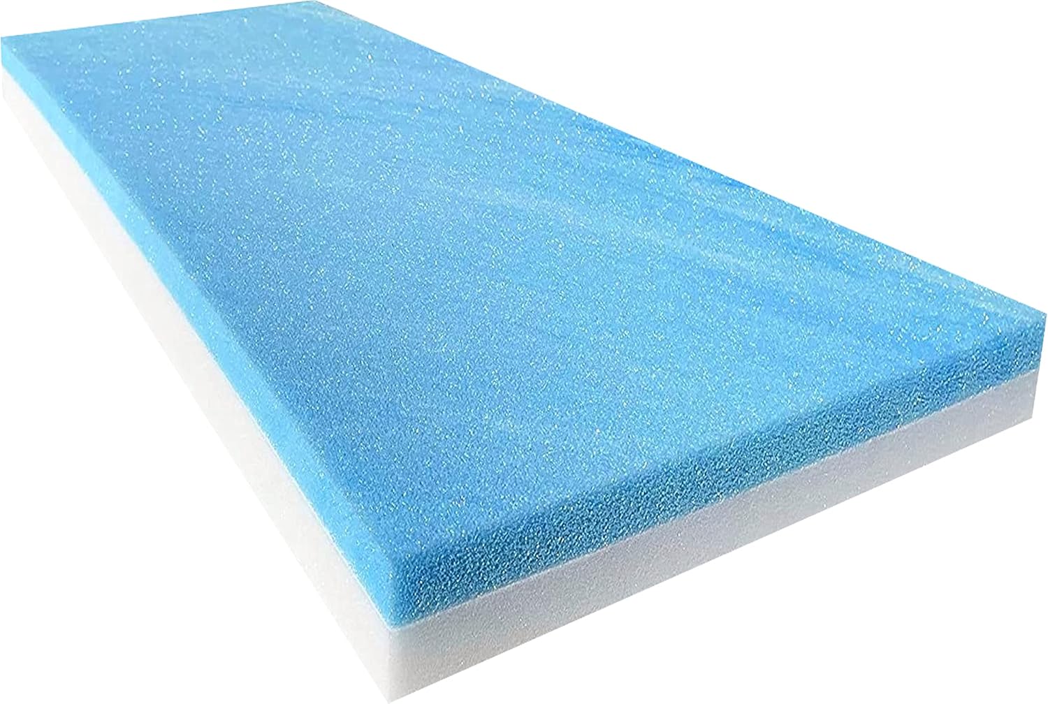 FoamTouch 2inx36inx72in Cool Gel Memory Foam Bench Cushion