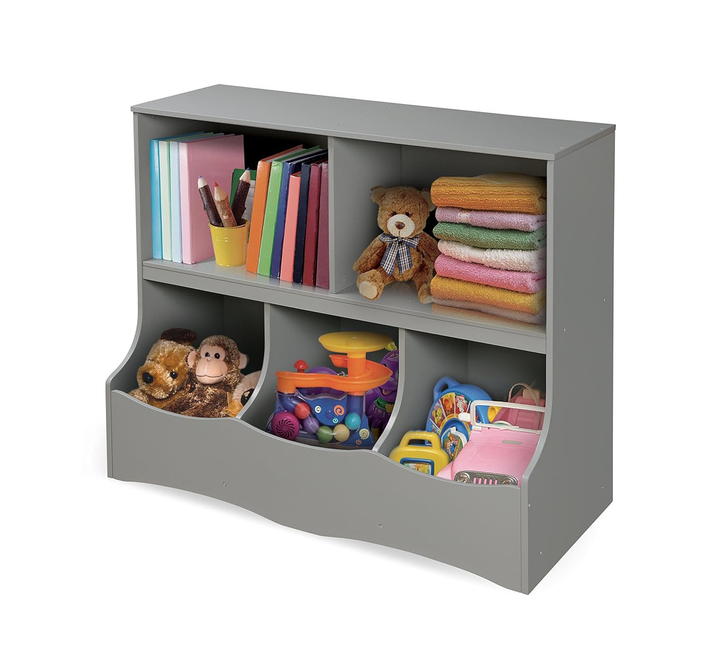 Badger Basket Multi-Bin Storage Cubby - Ideal Toy Organizer