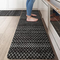 KIMODE Kitchen Mats Cushioned Anti Fatigue - Set of 2 Comfortable