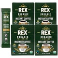 Rex Coffee Organic Fairtrade Decaf Instant Sticks - 100 Pack