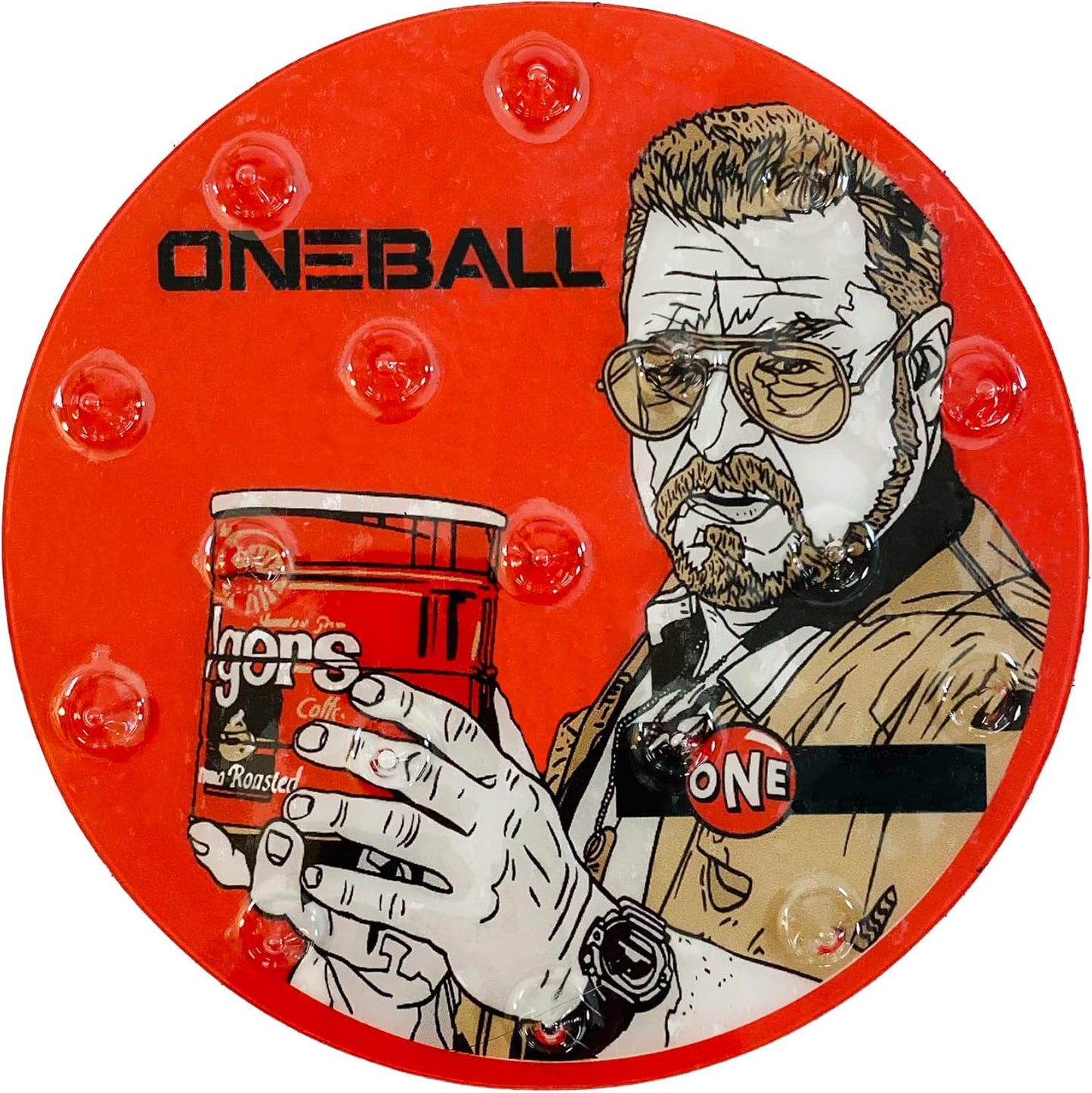 OneBall Snowboard Stomp Pad - Lightweight Anti-Slip 5x5 Traction