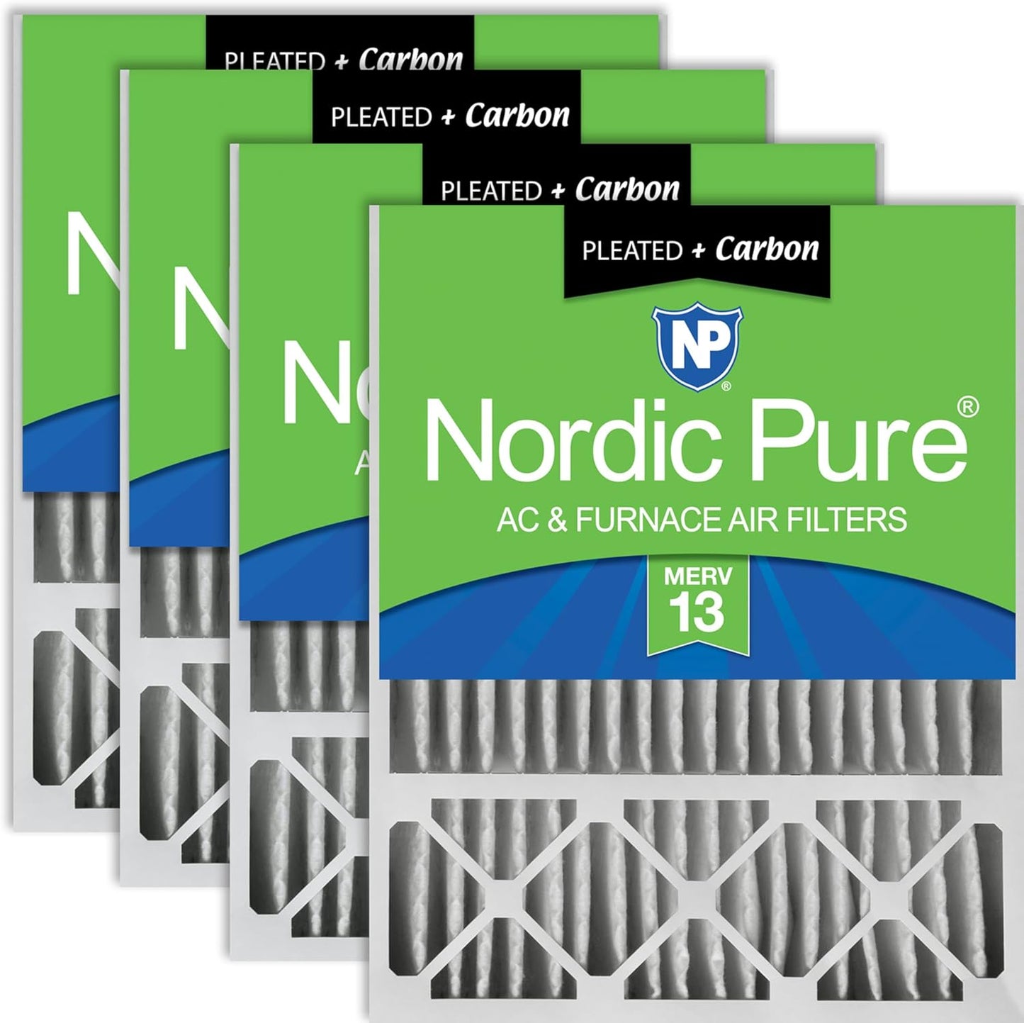 Nordic Pure 20x25x5 Honeywell Replacement Air Filters MERV 13