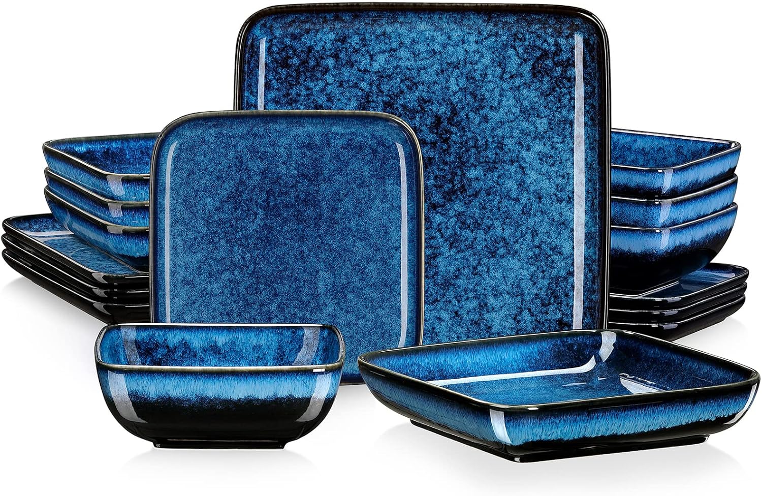 vancasso Stern Blue Dinnerware Set for Stylish Dining Experience