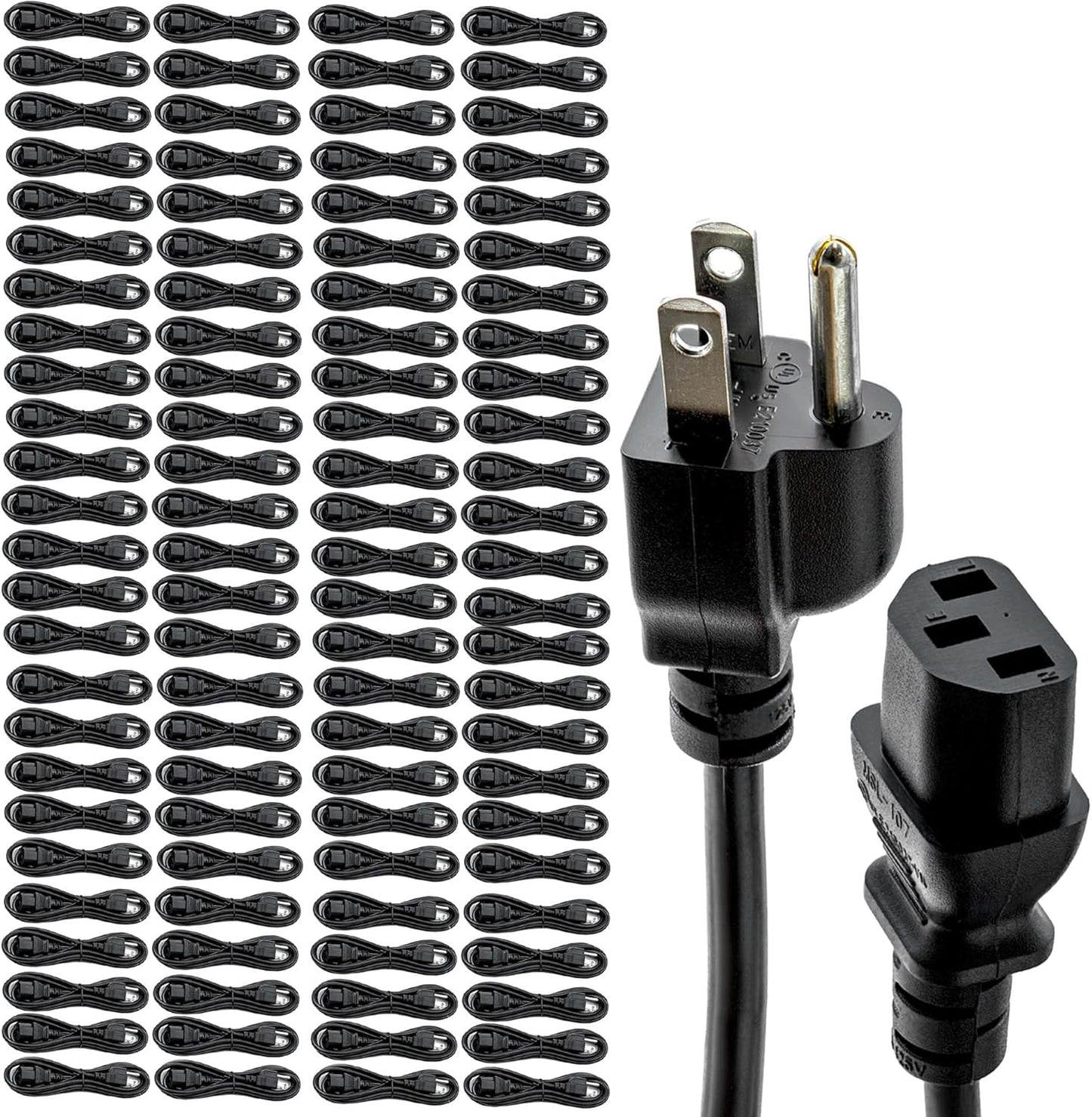 UL Approved 6ft Universal Power Cord for IT Departments & More
