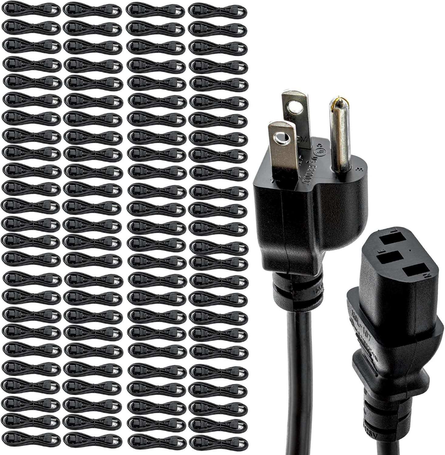 UL Approved 6ft Universal Power Cord for IT Departments & More