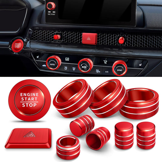 Precision Fit Knob Cover Kit for Honda Civic & CRV Models