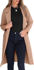 ANRABESS Womens Cardigan Sweater 2025 Fall Lapel Coatigan - Cozy Layer