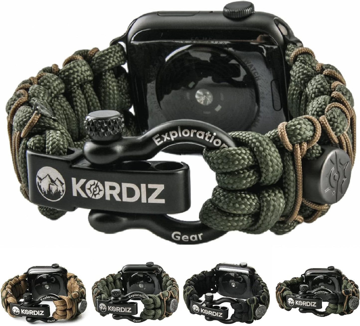 Survivor Pro Nylon Paracord Band for Apple Watch ULTRA and Series
