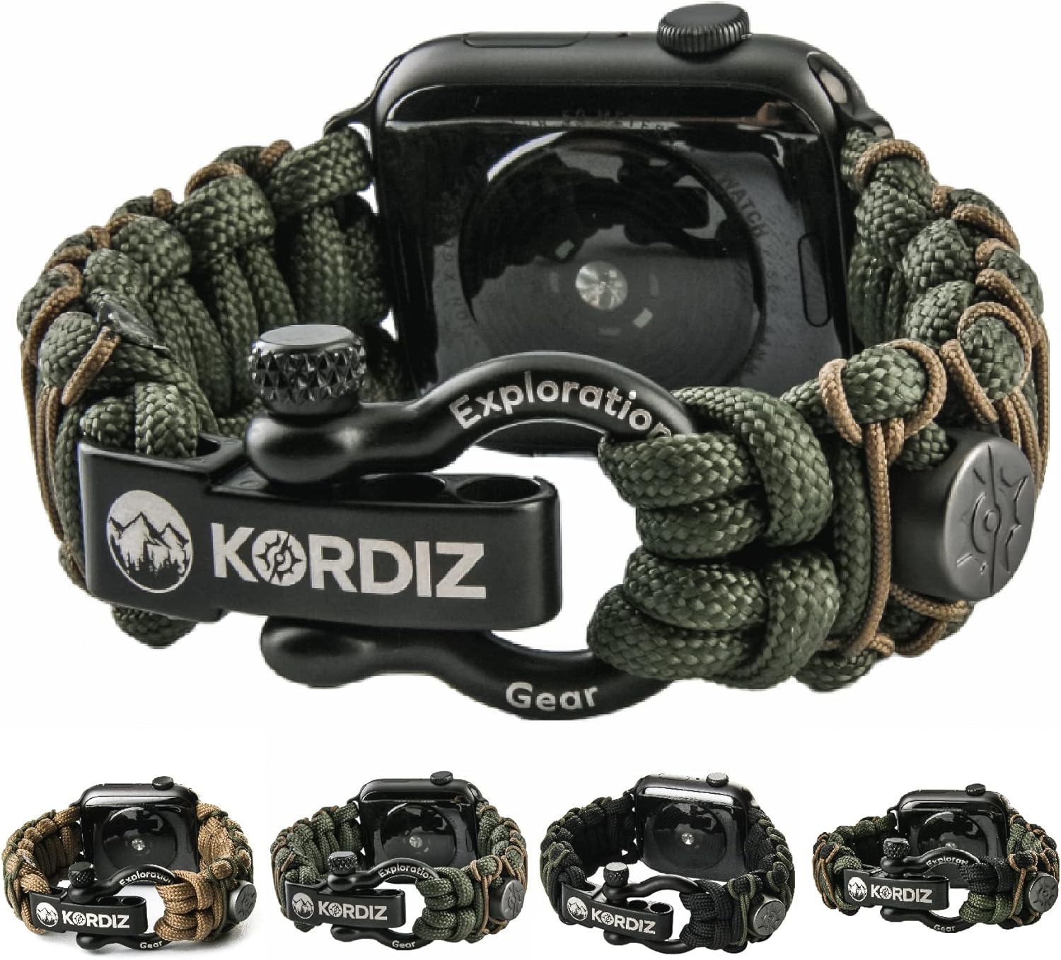 Survivor Pro Nylon Paracord Band for Apple Watch ULTRA and Series