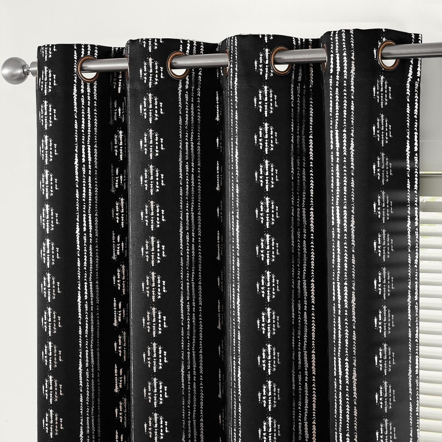 Blackout Boho Curtains for Bedroom and Living Room Decor