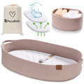PeraBella XL Baby Changing Basket for Dresser Top - Portable Diaper
