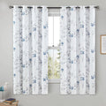 Beauoop Floral Blackout Curtains for Bedroom Living Room Decor