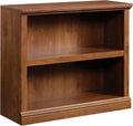 Sauder 2 Tier Book Shelf Wooden Bookcase in Oiled Oak - Compact