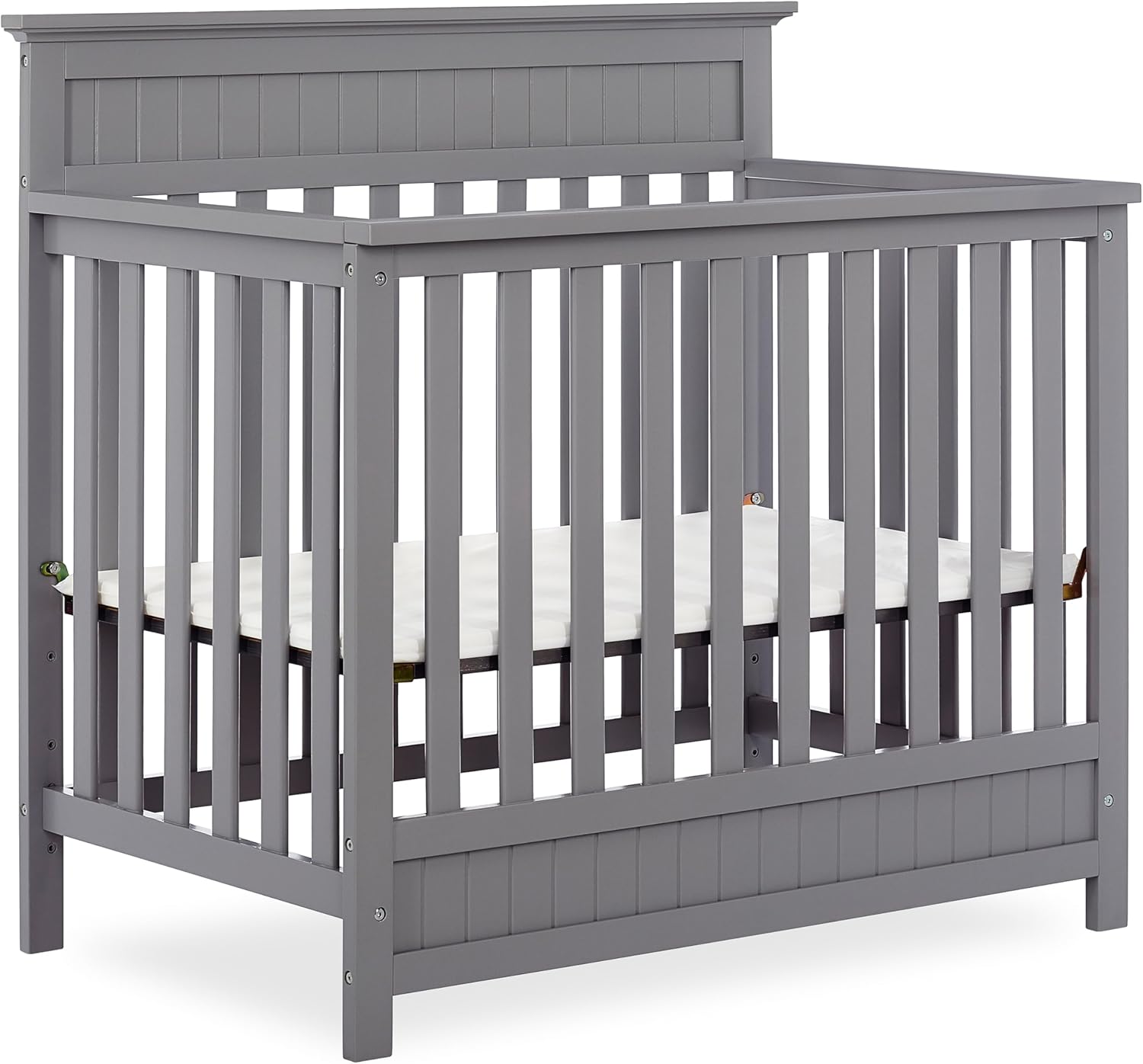 Dream On Me Harbor 4in1 Convertible Mini Baby Crib for Nurseries