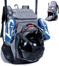 Baseball Bag Softball Bat Bag for Adults - Double-Layer Backpack