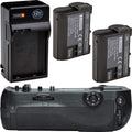 Battery Grip Kit for Nikon D850 Digital SLR Camera - Doubles Shooting