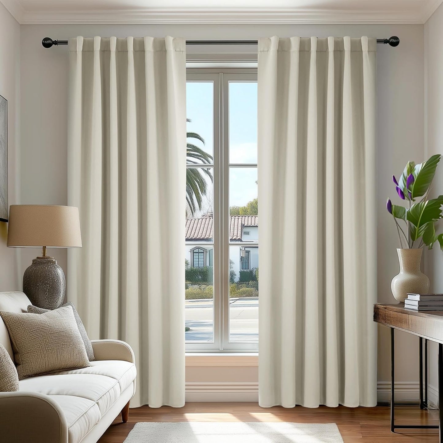 Deconovo Blackout Curtains for Bedroom and Living Room Use