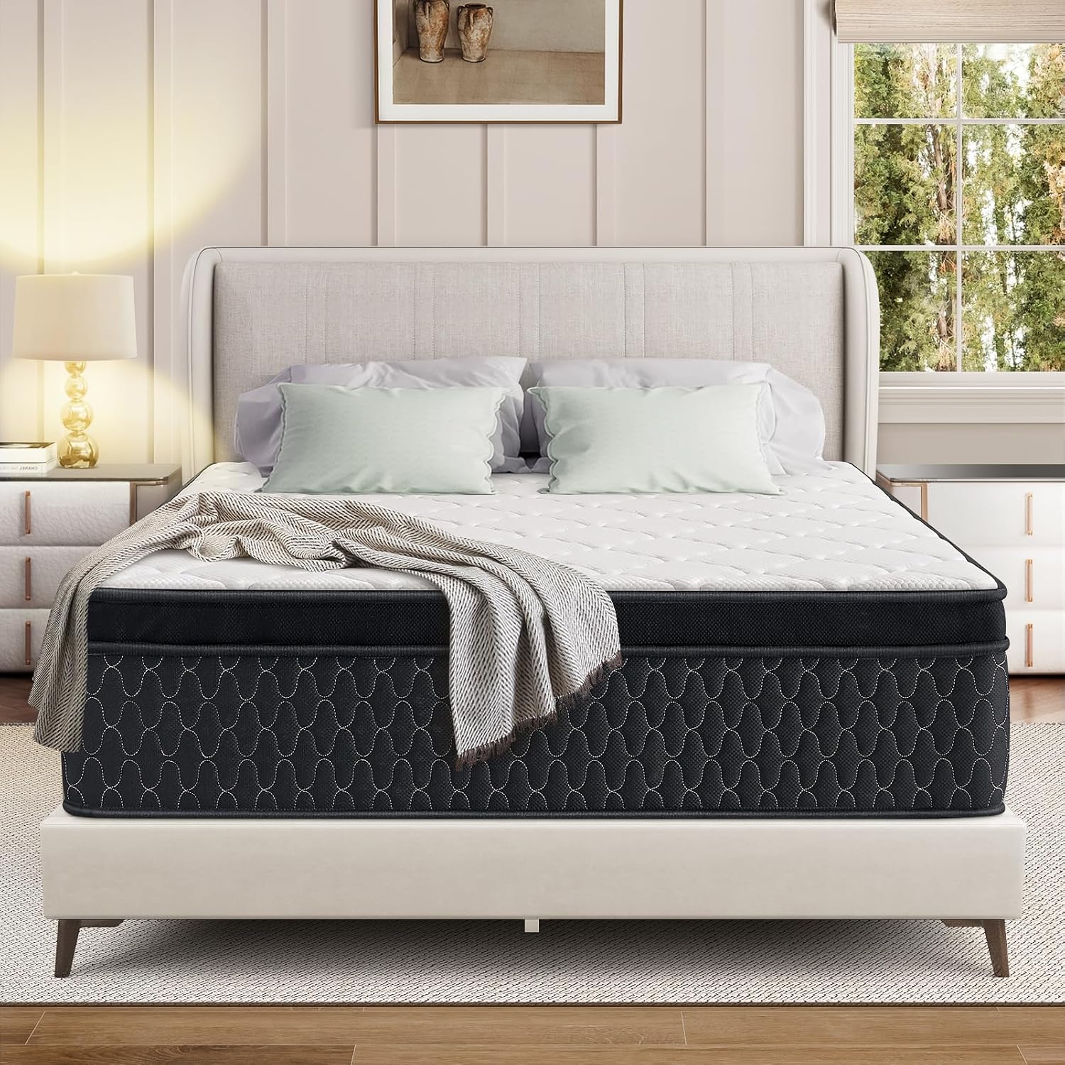 12 Inch Full Size Mattress with Individually Wrapped Pocket Springs