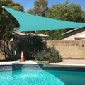 24ftx24ftx34ft Sun Shade Sail Triangle Sunshade Canopy - UV Block